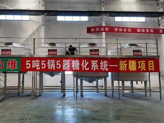 安陆精酿啤酒设备厂—5吨精酿啤酒设备—新疆项目